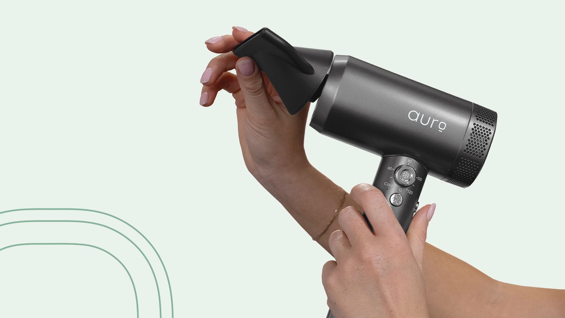 Auro No Rush Dryer with Styling Concentrator